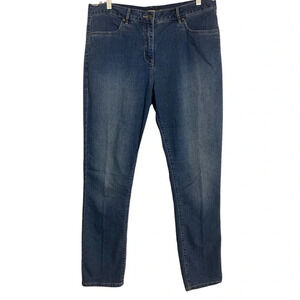 Rohan Women’s Straight Leg Blue Jeans  Sun Protective Clothing UPF 40+ Size 16R